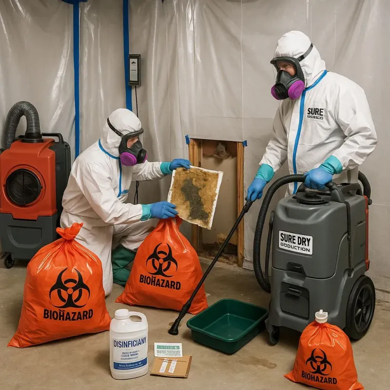 Contaminated Water Handling Protocols process in Lipscomb, AL