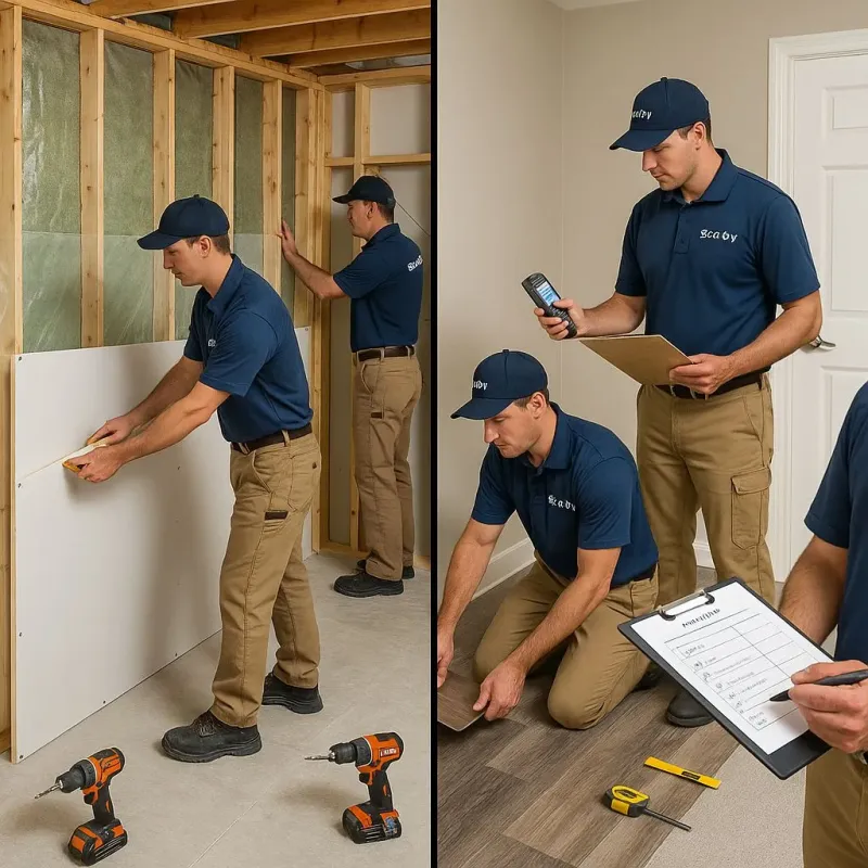 Repairs and Reconstruction process in Lipscomb, AL